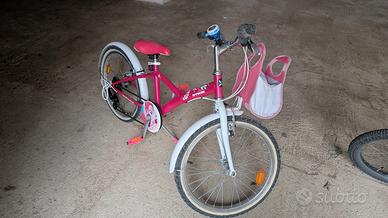 bici bambina BTwin Mistico Girl 500 20" rosa