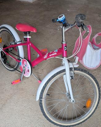 bici bambina BTwin Mistico Girl 500 20" rosa