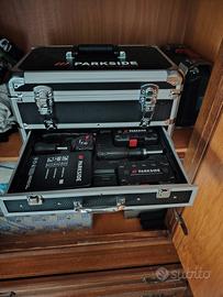 valigetta con trapano a percussione parksite 