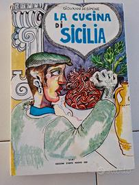 Libro "La cucina di Sicilia" G. De Simone, 1974