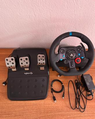 Volante G29 Logitech con Pedaliera