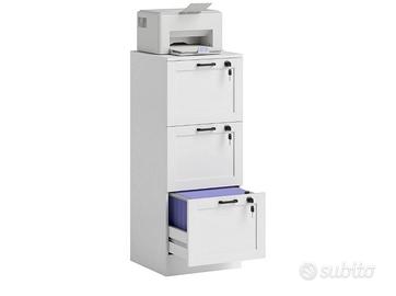 Schedario a 3 cassetti