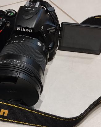 Nikon D5500 + 17-70 + 50 1.8 + 70-300 + accessori