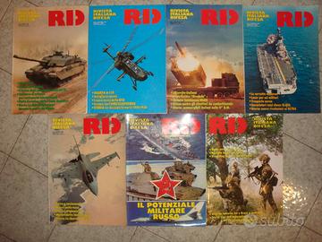 RID Rivista Italiana Difesa 1983 - 1984 - 1987