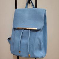 Zaino blu chiaro nuovo Miss Lulu