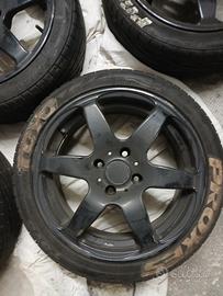 Cerchi in lega sportivi neri r16