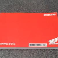 MANUALE USO E MANUTENZIONE HONDA SH350A/AS - 3LK1W