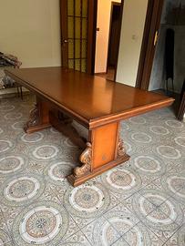 tavolo rettangolare in legno