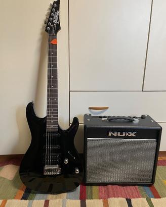 Ibanez GSA60-BKN + NUX Mighty 20BT