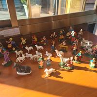 36 pastori presepe natale vintage retrò antico 