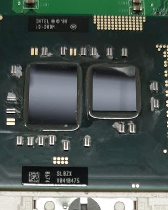 Processore CPU Intel I3-380M 2.53GHz 3M SLBZX
