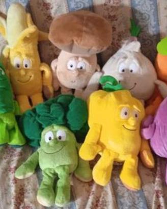 Peluche vitamine ortaggi frutta verdura