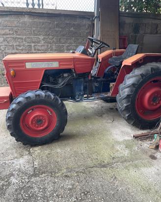 Trattore Same delfio 35,rimorchio e trincia
