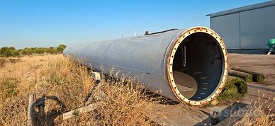 Tubi in ferro da mt.10 e 12, diam. 112 cm