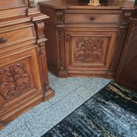 Mobile soggiorno vintage in legno 