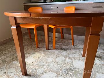 Tavolo diametro 112 allungabile