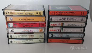 Musicassette musica italiana anni 70/ 80