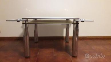 Tavolo “Poker” design Joe Colombo per Zanotta