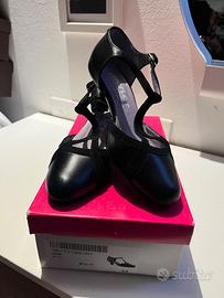 Scarpe da ballo Merlet Betty Liscio Sala Tango