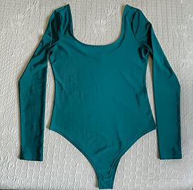 Body verde petrolio S/M