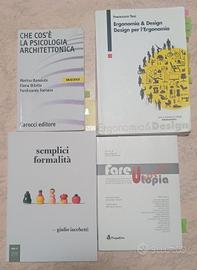 4 Libri universitari Design e Comunicazione Visiva