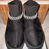 Scarpe nere simili Ugg