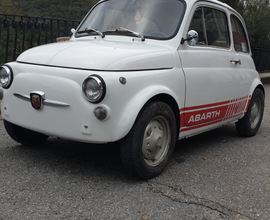 Fiat 500R replica Abarth targhe originali