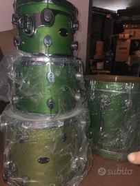 Betteria DW Lacquer Green Emerald 10"/12"/14"/20"