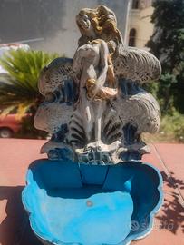 acquasantiera in ceramica 