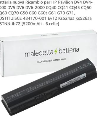 Batteria compatibile HP Pavilion DV4/DV5/DV6