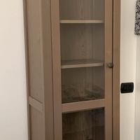 Vetrina Ikea hemnes grigio tortora
