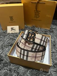 Cintura Burberry Uomo Reversibile