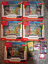 Lotto carte pokemon 5x compagni di avventura 2