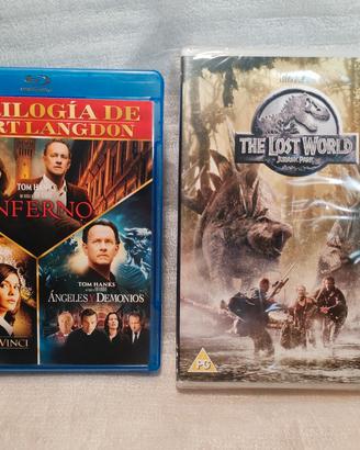 2 film dvd , La trilogia de Roberto Langdon e Thet