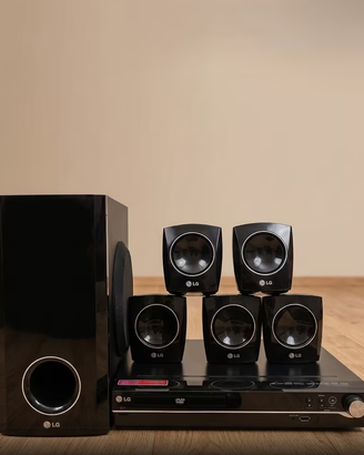 Sistema Home Theater 5.1 LG HT303 – Set Completo c