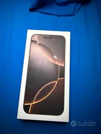 Iphone 16 pro max desert titanium 256gb