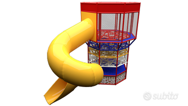 TORRE SPIDER PLAYGROUND tema circo