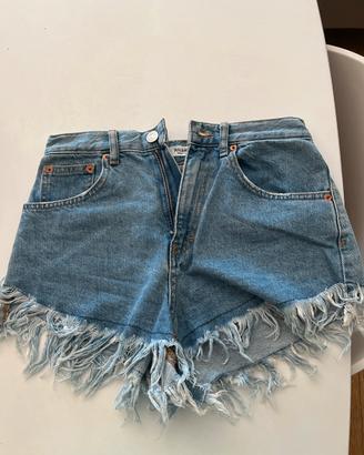 Jeans corti vita alta Pull&Bear