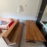 Tavolo & Panca 1,80 mt - baita montagna - taverna