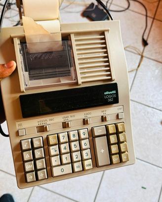 Calcolatrice Scrivente Olivetti Logos 352