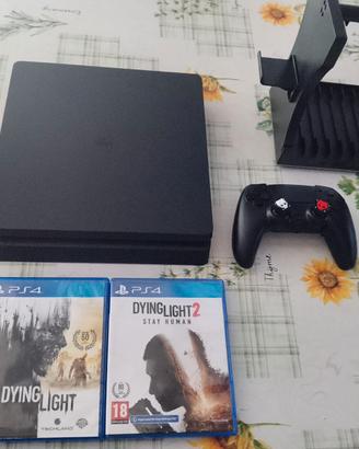 PS4 slim 1TB+sigilli di garanzia