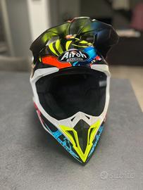 Casco Motocross Airoh Wraaap Lollipop Gloss
