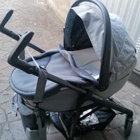 Passeggino chicco trio 3 colore grigio