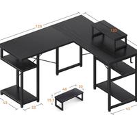 Scrivania Gaming con Ripiano