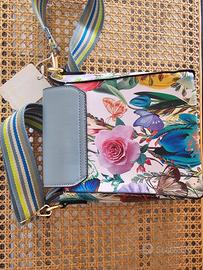 Borsa da mano stile fiori