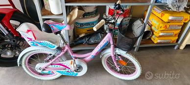 bici da bambina Atala 16 pollici 