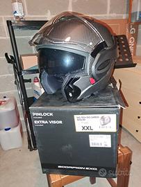 casco Scorpion Exo tech evo Carbon