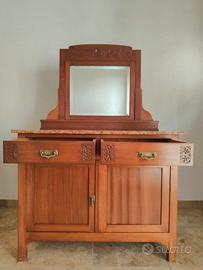 Credenza in legno mogano 