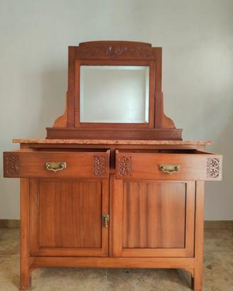 Credenza in legno mogano 