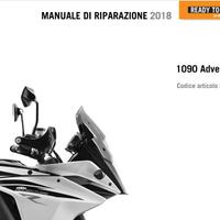 Manuale Officina KTM  1050 1090 Adventure 2015-19